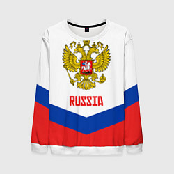 Свитшот мужской Russia Hockey Team, цвет: 3D-белый