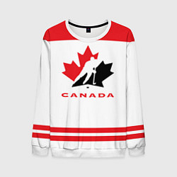 Свитшот мужской Canada Team, цвет: 3D-белый