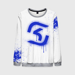 Свитшот мужской SK Gaming: White collection, цвет: 3D-меланж