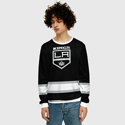 Свитшот мужской Los Angeles Kings NHL, цвет: 3D-белый — фото 2