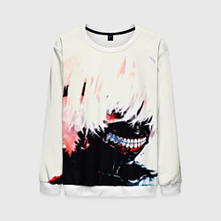 Свитшот мужской Tokyo ghoul, цвет: 3D-белый