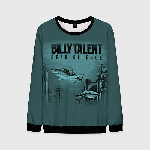 Мужской свитшот Billy Talent: Dead Silence / 3D-Черный – фото 1