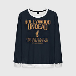 Свитшот мужской Hollywood Undead: Underground, цвет: 3D-белый