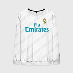 Свитшот мужской Real Madrid, цвет: 3D-белый