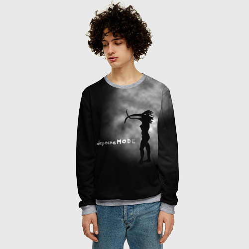 Мужской свитшот Depeche Mode / 3D-Меланж – фото 3