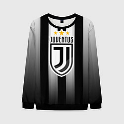 Свитшот мужской Juventus FC: New logo, цвет: 3D-черный