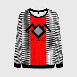 Свитшот мужской Twin Peaks Mark, цвет: 3D-черный