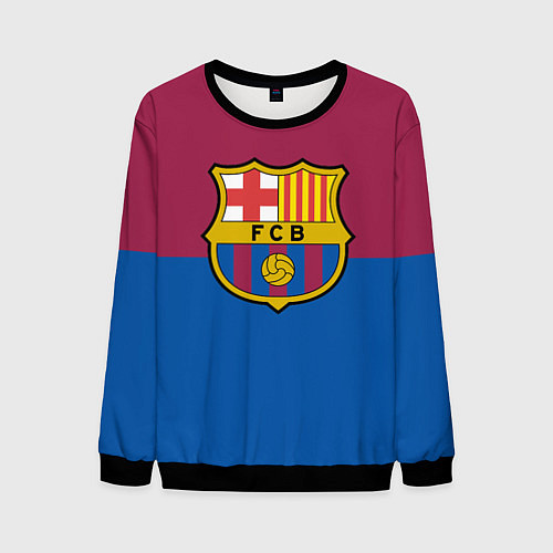 Мужской свитшот Barcelona FC: Duo Color / 3D-Черный – фото 1