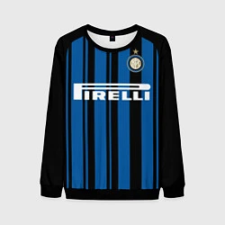 Свитшот мужской Inter FC: Home 17/18, цвет: 3D-черный