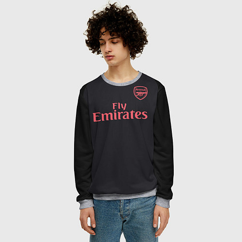 Мужской свитшот Ozil away 17-18 / 3D-Меланж – фото 3