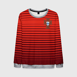 Свитшот мужской Сборная Португалии, цвет: 3D-меланж