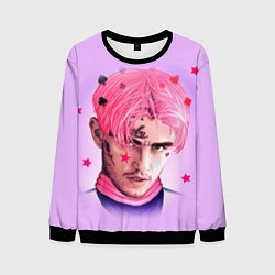 Мужской свитшот Lil Peep: Pink Edition