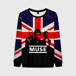 Свитшот мужской Muse UK, цвет: 3D-черный