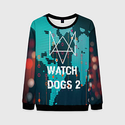 Мужской свитшот Watch Dogs 2: Network Hack