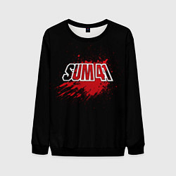 Свитшот мужской Sum 41: Hot Blood, цвет: 3D-черный