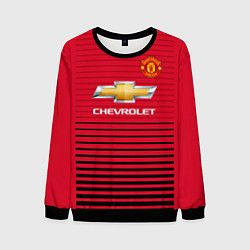 Свитшот мужской FC MU: Pogba Home 18/19, цвет: 3D-черный