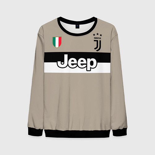 Мужской свитшот FC Juventus: Away 18/19 / 3D-Черный – фото 1