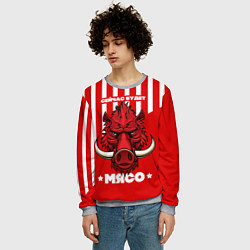 Свитшот мужской Сейчас будет мясо, цвет: 3D-меланж — фото 2