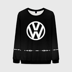 Мужской свитшот Volkswagen: Black Abstract
