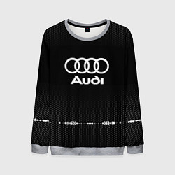 Мужской свитшот Audi: Black Abstract