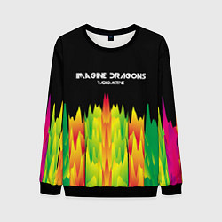 Свитшот мужской Imagine Dragons: Radioactive, цвет: 3D-черный