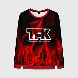 Мужской свитшот Thousand Foot Krutch: Red Flame