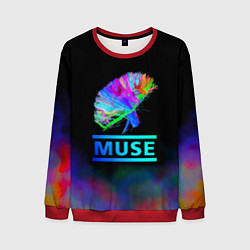 Мужской свитшот Muse: Neon Flower