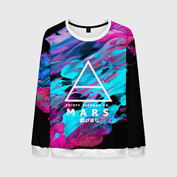 Свитшот мужской 30 STM: Neon Colours, цвет: 3D-белый