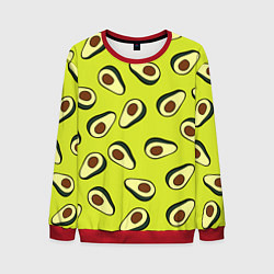 Свитшот мужской Стиль авокадо, цвет: 3D-красный
