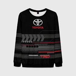 Свитшот мужской Toyota TRD, цвет: 3D-черный