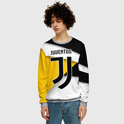 Свитшот мужской FC Juventus, цвет: 3D-меланж — фото 2