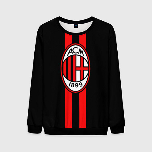 Мужской свитшот AC Milan 1899 / 3D-Черный – фото 1