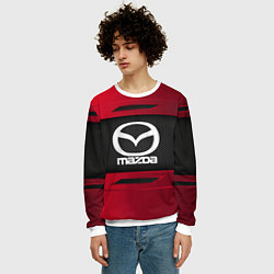 Свитшот мужской Mazda Sport, цвет: 3D-белый — фото 2