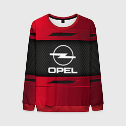 Свитшот мужской Opel Sport, цвет: 3D-красный