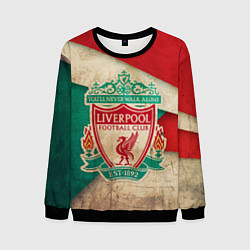 Свитшот мужской FC Liverpool: Old Style, цвет: 3D-черный