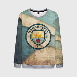 Свитшот мужской FC Man City: Old Style, цвет: 3D-меланж