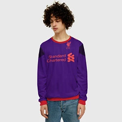 Свитшот мужской FC Liverpool: Salah Away 18/19, цвет: 3D-красный — фото 2