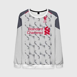Свитшот мужской FC Liverpool Alt 18-19, цвет: 3D-белый