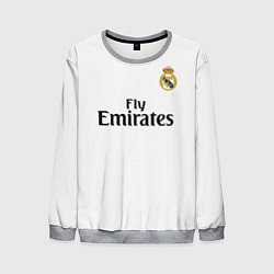 Свитшот мужской FC Real Madrid: Ramos Home 18-19, цвет: 3D-меланж