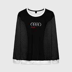 Свитшот мужской Audi Carbon, цвет: 3D-белый