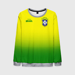 Свитшот мужской CBF Brasil, цвет: 3D-меланж