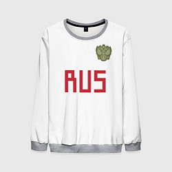 Мужской свитшот Rus Team: Away WC 2018