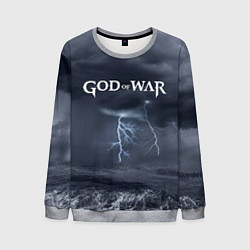 Свитшот мужской God of War: Storm, цвет: 3D-меланж