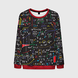 Свитшот мужской Math, цвет: 3D-красный