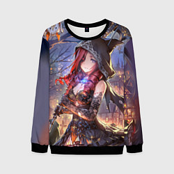 Свитшот мужской Ярость Бахамута, цвет: 3D-черный