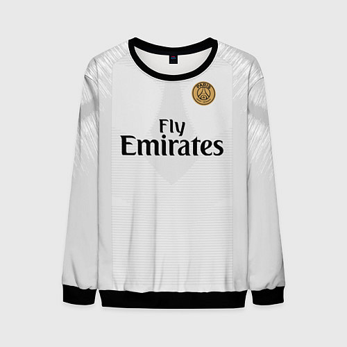 Мужской свитшот Neymar away 18-19 / 3D-Черный – фото 1