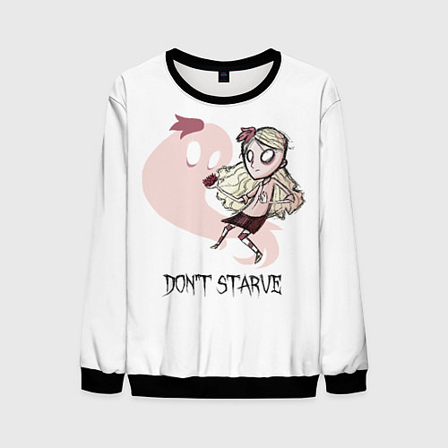 Мужской свитшот Don't Starve: Wendy / 3D-Черный – фото 1
