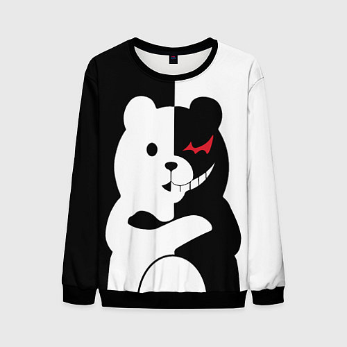 Мужской свитшот Monokuma Drae / 3D-Черный – фото 1