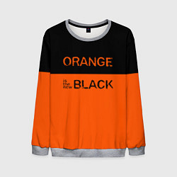 Свитшот мужской Orange Is the New Black цвета 3D-меланж — фото 1