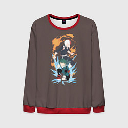 Мужской свитшот Deku & Shouto